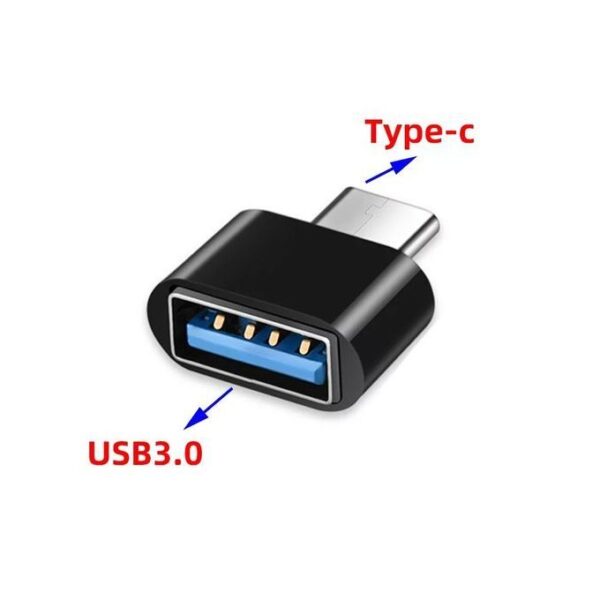 Type-C OTG Male To USB Type A Female USB Adapter
