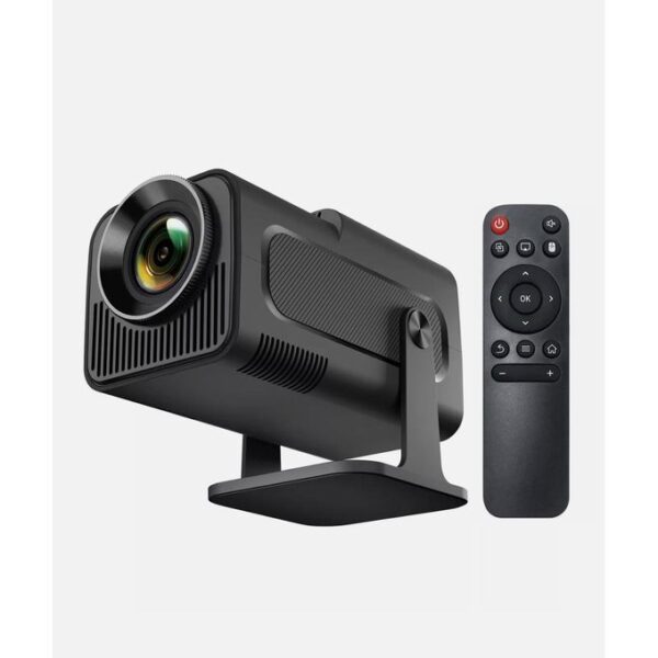 Ultra Modern HY320 Pro Smart Projector Wifi, HDMI, Bluetooth, Android TV Smart Controls.