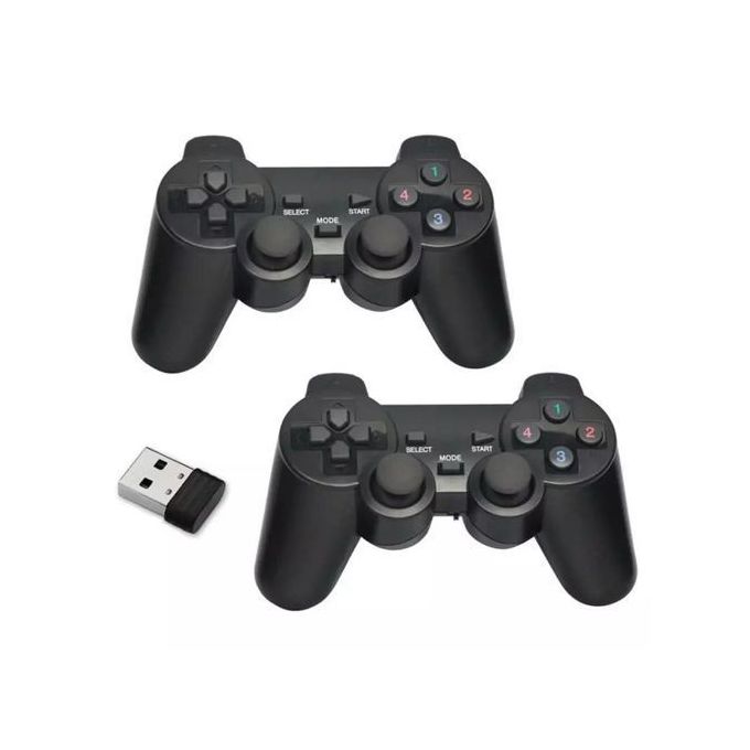 Usb Twin Wireless Vibration Controller Dual Wireless Joystick Pad Game Controller For PC Laptop Desktop Computer
