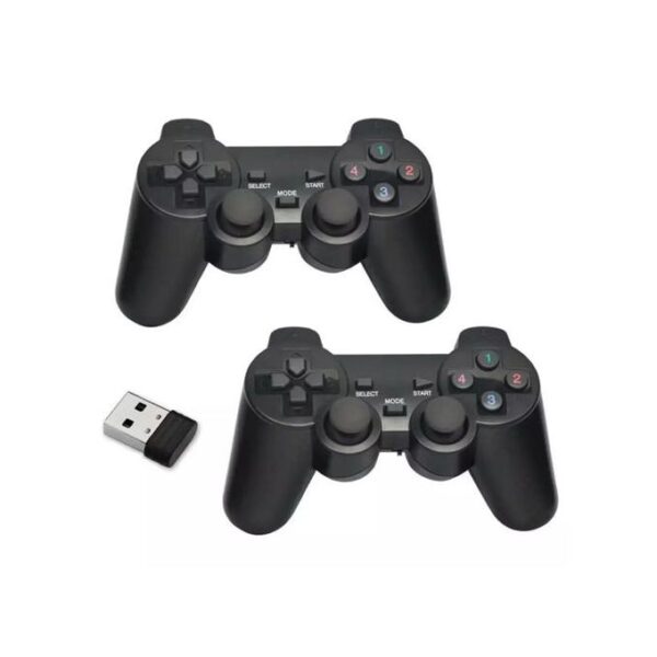Usb Twin Wireless Vibration Controller Dual Wireless Joystick Pad Game Controller For PC Laptop Desktop Computer