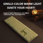 V3 wired backlit keyboard Cool backlight Ergonomic design Waterproof and dustproof Used for office and games-Green