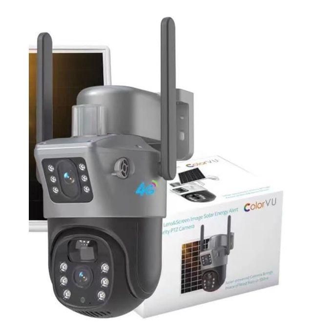 V380 PRO DUAL LENS PTZ SOLAR CAMERA 5.0MP