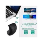 Vertical ergonomic gaming mouse, wireless rechargeable gaming player kit, optical 2.4G mouse, computer, laptop, desktop, USB mouse