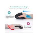 Vertical ergonomic gaming mouse, wireless rechargeable gaming player kit, optical 2.4G mouse, computer, laptop, desktop, USB mouse