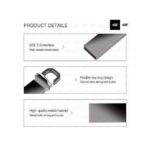 VIC ♛256GB USB Metal Flash Drives Portable Usb Drive Waterproof Memoria Usb Disk