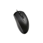White Label White Label Wired USB Mouse - Black - Ambidextrous - Plastic - Compatible with Windows & Linux