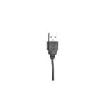 White Label White Label Wired USB Mouse - Black - Ambidextrous - Plastic - Compatible with Windows & Linux