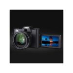 WIFI 4K HD 48 Megapixel Professional 16X Zoom Digital Camera With Flip Screen For YouTube And Live Streaming, 2 Batteries.