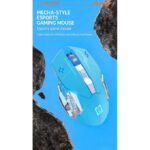 Wireless 2.4G Rechargeable 5.2 Bluetooth Silent Game Mouse