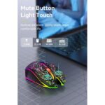 Wireless and Bluetooth Dual-Mode Rechargeable Gaming Mouse