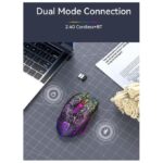 Wireless and Bluetooth Dual-Mode Rechargeable Gaming Mouse