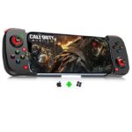 Wireless Game Controller for iPhone iOS Android PC, Bluetooth Gamepad Joystick with Back Button