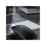 Wireless Mouse Bluetooth 5.2 2.4G Silent Rechargeable Computer Mouse