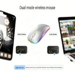 Wireless Mouse Rechargeable Bluetooth Mouse for Laptop PC Computer
