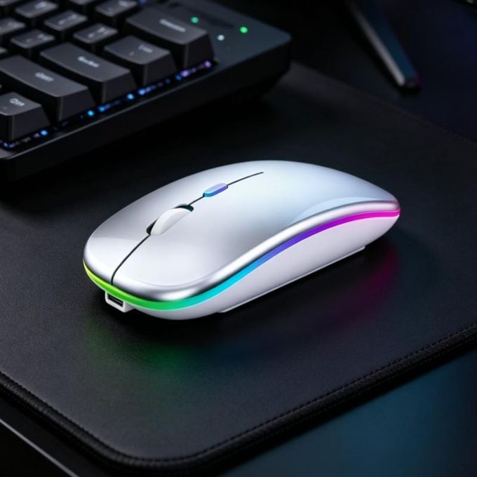 Wireless Mouse Rechargeable Bluetooth Mouse for Laptop PC Computer
