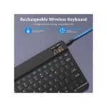10" Wireless Bluetooth Keyboard, Portable Slim Precision Keypad
