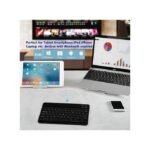 10" Wireless Bluetooth Keyboard, Portable Slim Precision Keypad