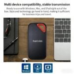 1TB Portable USB 3.1 SSD Type-C External Mobile Storage Hard Drive
