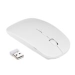 2.4G Wireless Mouse Portable Ultra-thin Mute Mouse 4 Keys Wireless Optical Mouse