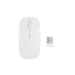 2.4G Wireless Mouse Portable Ultra-thin Mute Mouse 4 Keys Wireless Optical Mouse