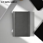 2.5 Inch 1TB Portable External Hard Drive, Aluminum Alloy Matte Shell, USB 3.1