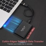 2TB External Hard Drive,High-Speed, Portable External Drive for Computer Data Backup and Storage