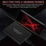 2TB External Hard Drive,High-Speed, Portable External Drive for Computer Data Backup and Storage