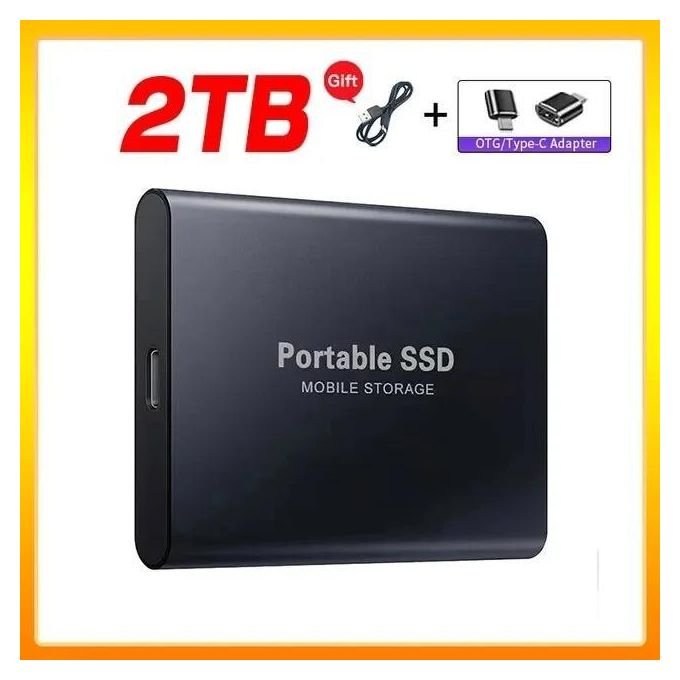 2TB External Hard Drive,High-Speed, Portable External Drive for Computer Data Backup and Storage