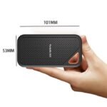2TB External SSD - USB 3.1, Portable, Black