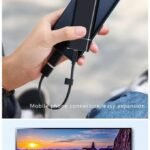 500GB Portable USB 3.1 SSD External Mobile Hard Drive - Black