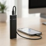 500GB Portable USB 3.1 SSD External Mobile Hard Drive - Black