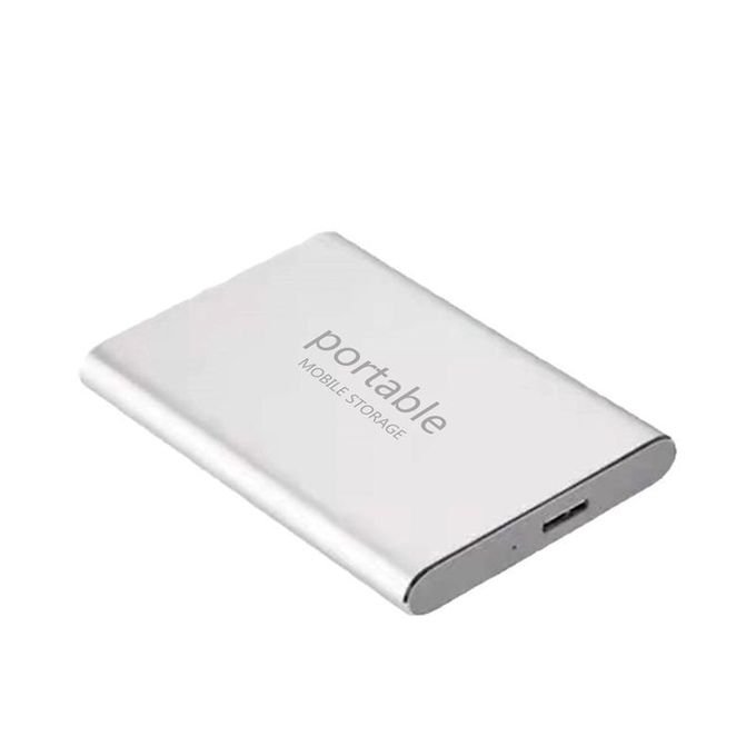 500GB Portable USB 3.1 SSD External Mobile Hard Drive - Silver