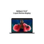 Apple 2024 MacBook Air (15-inch, M3 with 8‑core CPU and 10‑core GPU, 16GB Unified Memory, 512GB) – Midnight