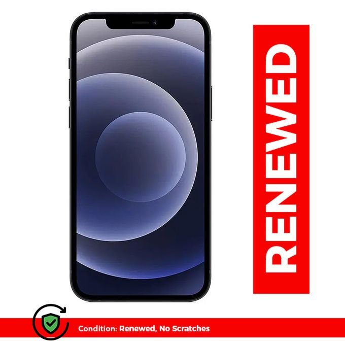 Apple iPhone 12 4GB RAM+128GB Dual SIM-5G 6.1" Black
