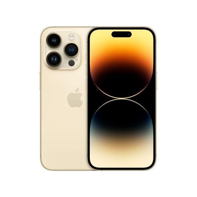 Apple iPhone 14 Pro Max 6.7" - 256GB ROM + 6GB RAM - iOS 16 - Nano Sim- Gold