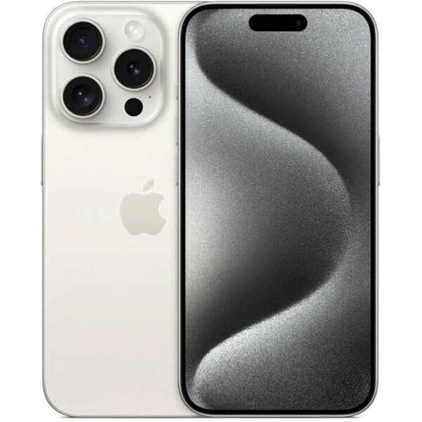 Apple IPhone 15 Pro 6.1" (128GB ROM + 8GB RAM) Nano Sim - White