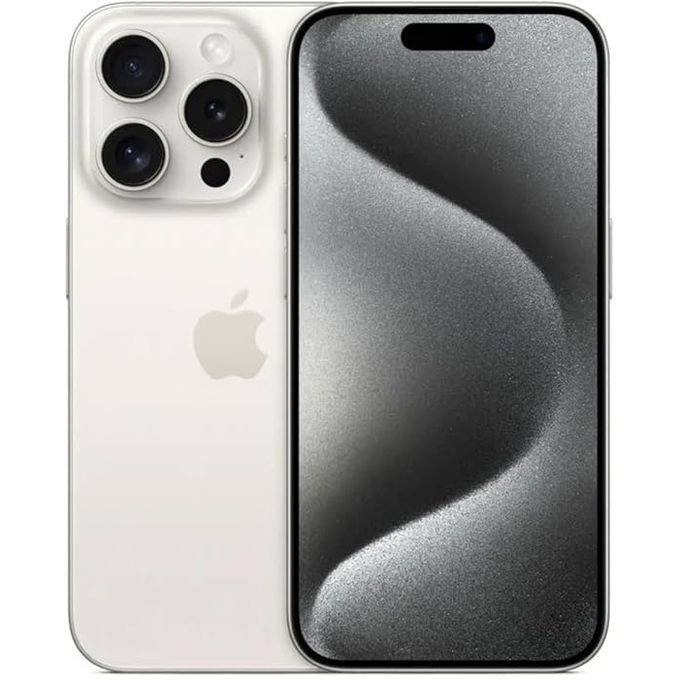 Apple IPhone 15 Pro 6.1" (128GB ROM + 8GB RAM) Nano Sim - White