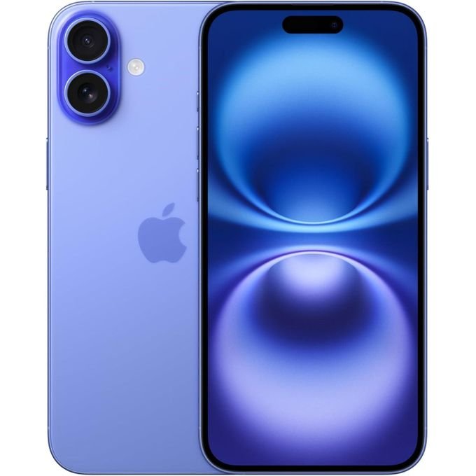 Apple IPhone 16 Plus 5G - 6.7" - 256GB ROM - 8GB RAM - Single SIM - Ultramarine