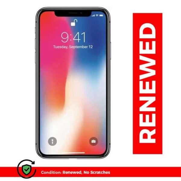 Apple iPhone X 3GB RAM+64GB Single SIM-4G LTE 5.8" Black