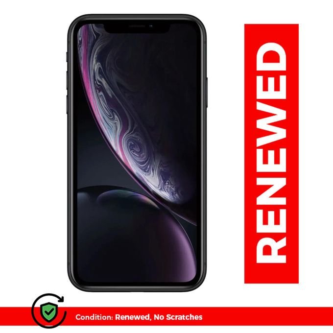 Apple iPhone XR 3GB RAM+128GB Dual SIM-4G LTE 6.1" Black