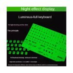 Ba Light Glow In The Dark Keyboard Light Sticker Wireless Keyboard Backlight
