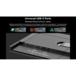 Blackview DCM6 14” Laptop Screen Extender – Ultra-Slim 4.5mm, Full HD Portable Dual Monitor