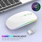 Bluetooth 2.4G Silent Illuminated Office Wireless Mouse