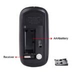 Bluetooth Wireless Charging Mouse - 2.4GHz - Rose Gold