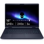 DELL Alienware 16 Aurora - 16.0" WQXGA (2560 x 1600) - 32GB RAM / 1TB SSD - Nvidia GeForce RTX 5060 (8GB) - Intel Core 7 240H - Windows 11