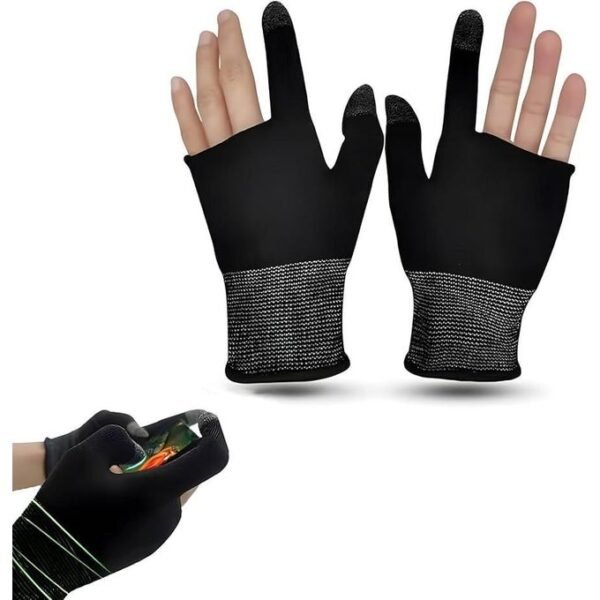 Finger Thumb Sleeve Gloves For Gamer Non-scratch Portable Mobile Gaming Gloves Gaming Accessories Comfortable Sweat Proof