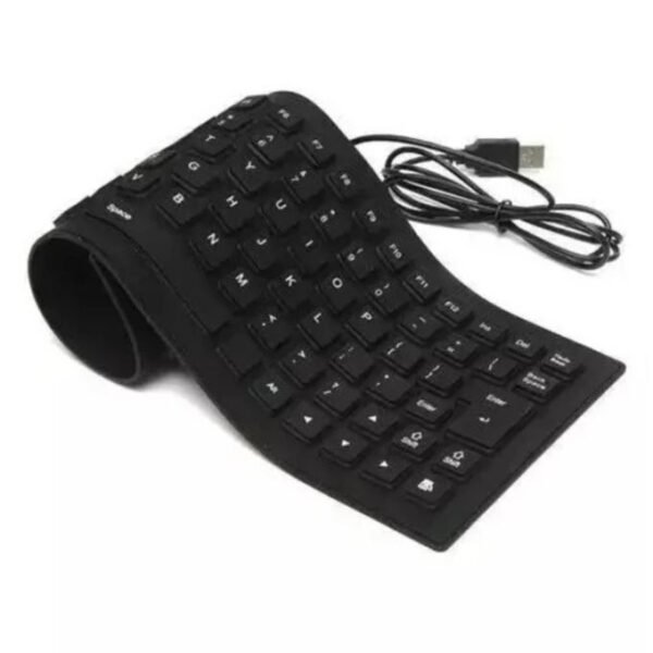 Flexible Keyboard / Foldable Keyboard External Keyboards For Laptops & Computers