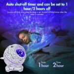 Galaxy Nightlight Projector with Remote Control, Built-in Speaker, Sleep Mode, and Customizable Starry Sky Effect