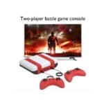 GALUIN Two Player Dual Controller Video Game Console- Red