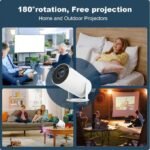 Gen HY300 projector, 4K ultra-high-definition home projection